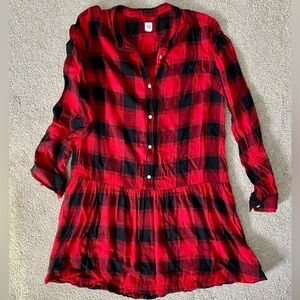 GAP Plaid Dress